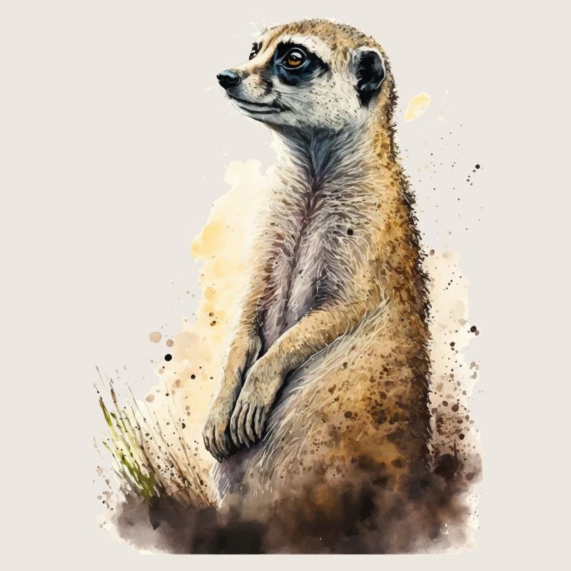 Suricate mignon mignon