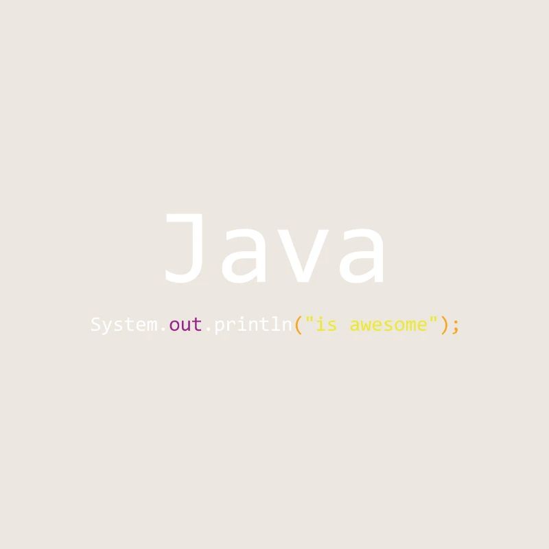 Java is awesome