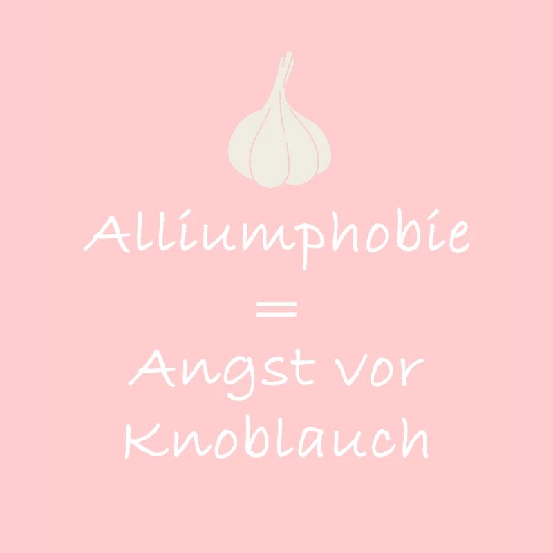 Phobie Allium - peur de l'ail