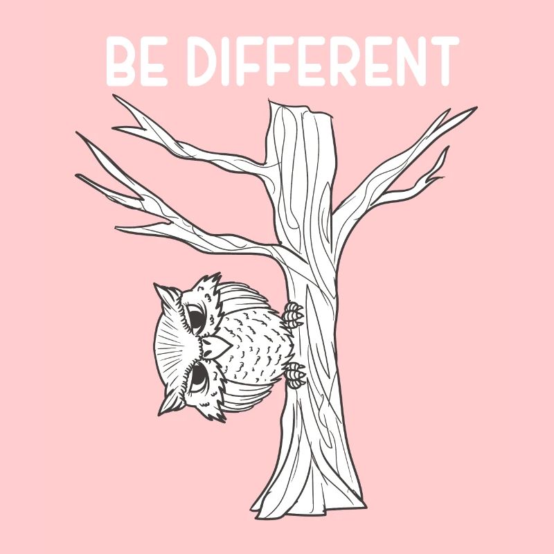 Owl Eagle Owl Be Different Owls Gift