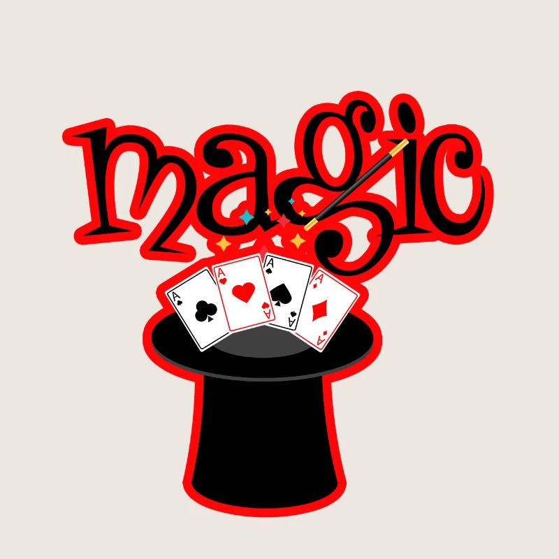 MAGIC Magier mit Zaubertricks