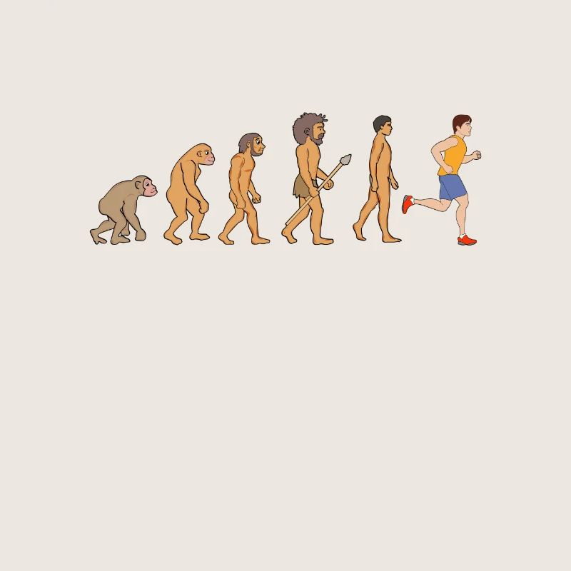 Drôle de course à pied Evolution Jogging Cardio