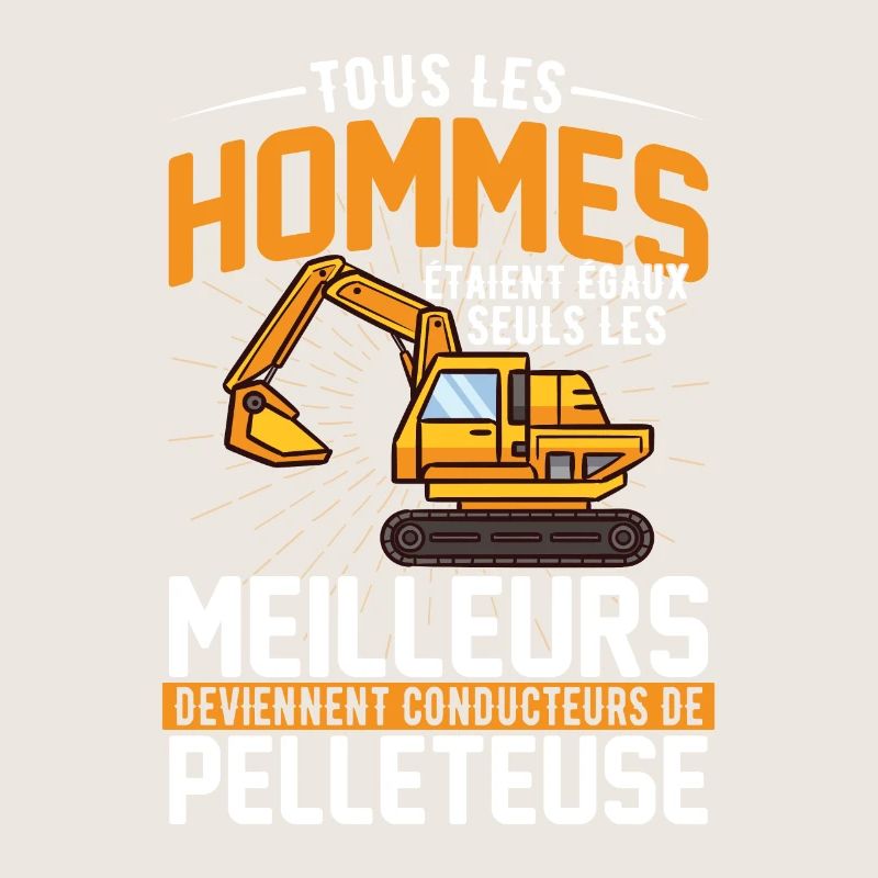 Les meilleurs deviennent conducteurs de pelleteuse