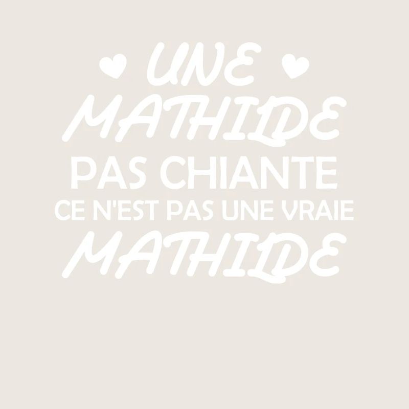 Une Mathilde pas chiante ce n est pas une vraie