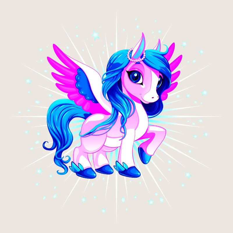 Licorne Pink Pegasus