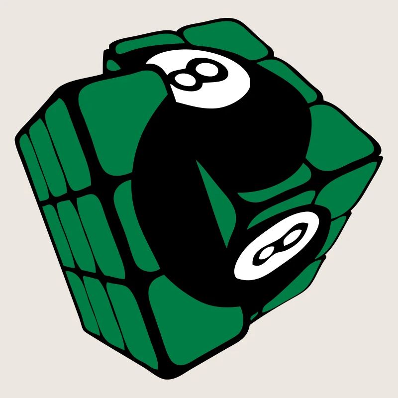 cube billiard ball rubi shape
