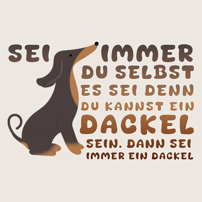 Être un teckel
