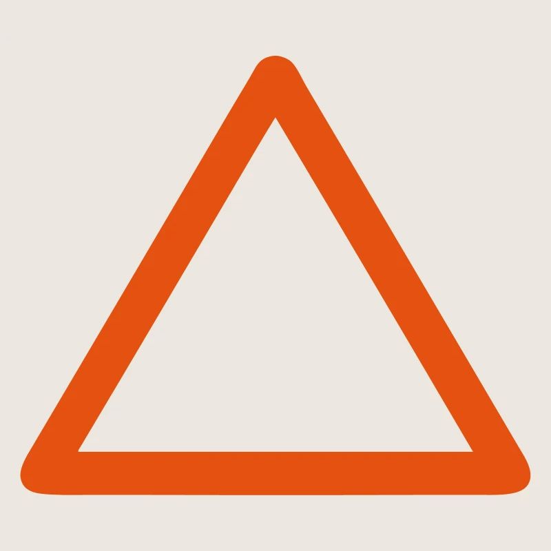 empty triangle panel add text