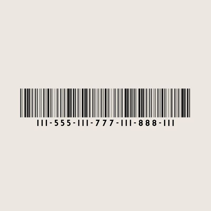 Barcode bar code strip codes