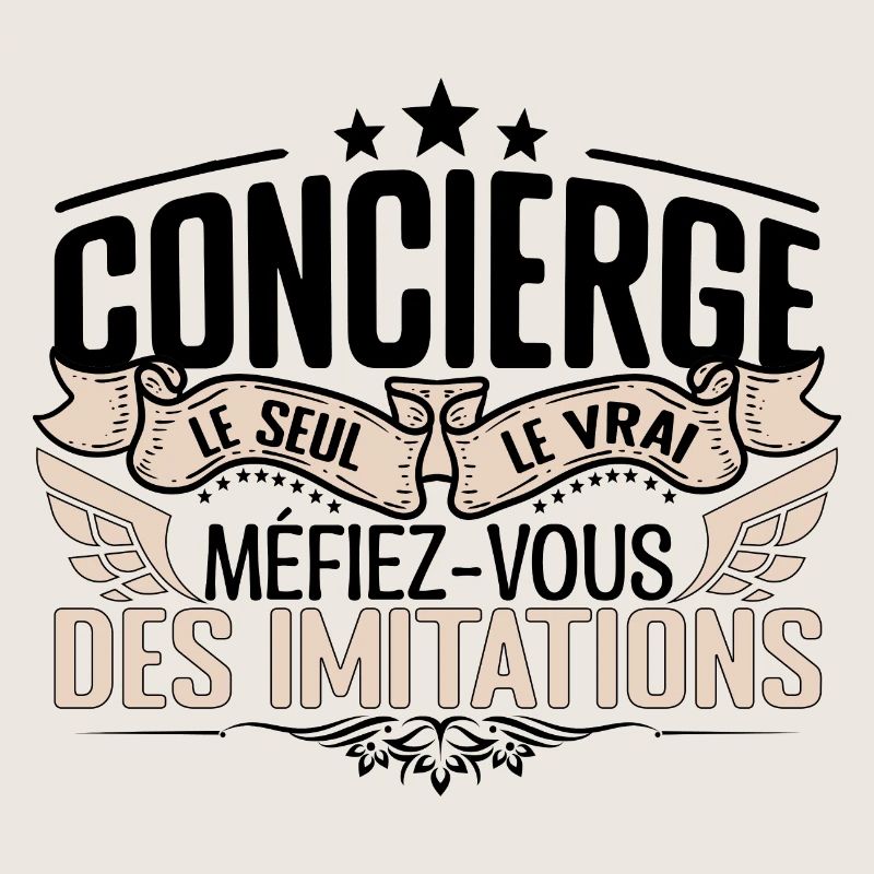 Concierge cadeau Concierge le vrai Concierge