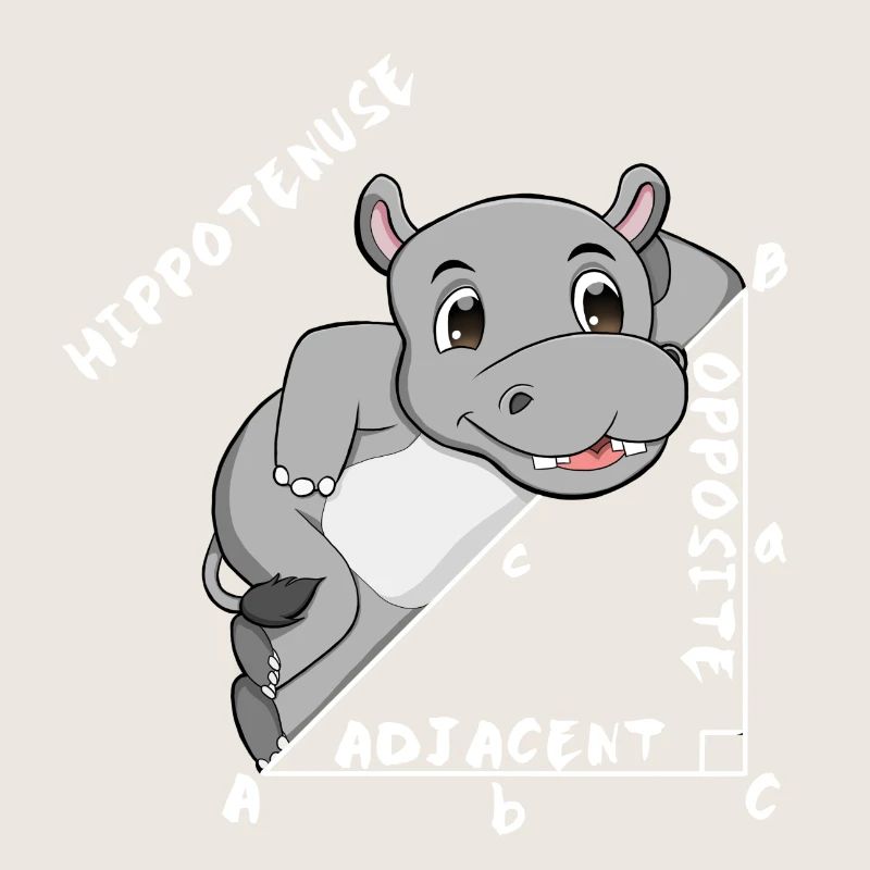 Hippotenuse Cool Fun Shirt Pythagore Math Lovers