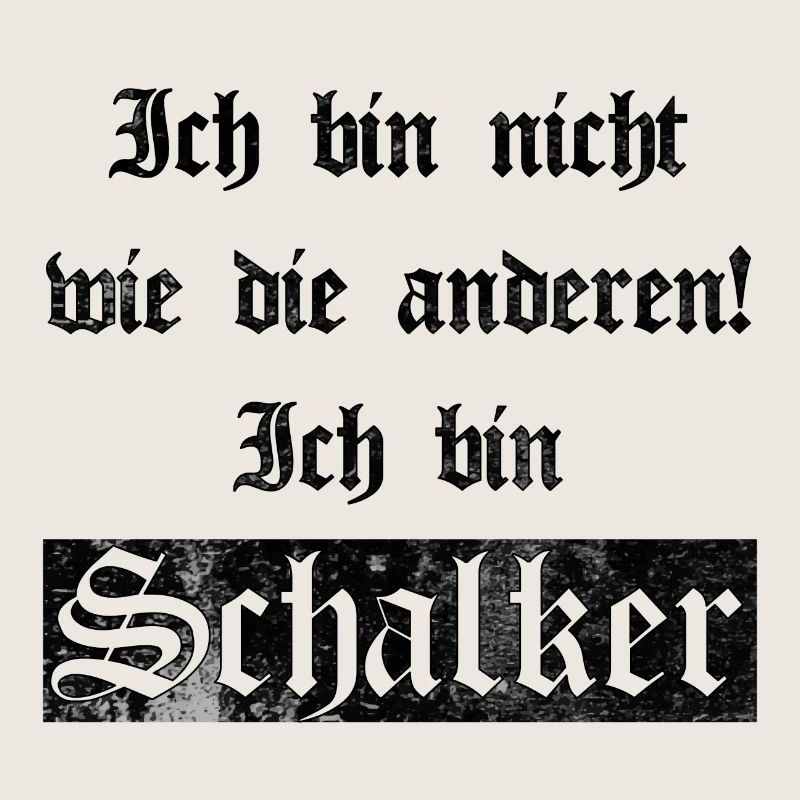 Ich bin Schalker Gelsenkirchen Geschenkidee