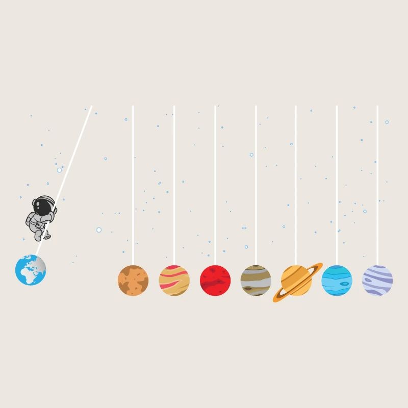 astronaute swing planètes système solaire science spatiale