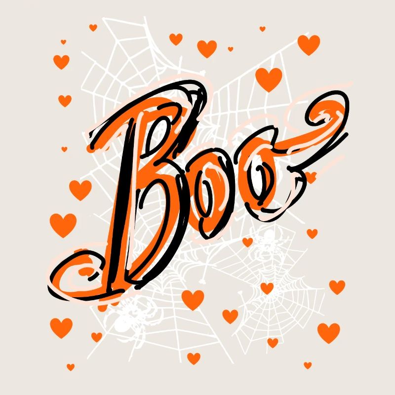 Boo,halloween,graffiti,spider web,spider web