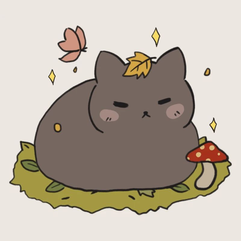 Herbst-Katze