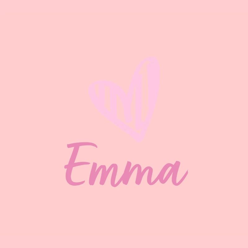 Vêtements de bébé mignon avec le nom Emma