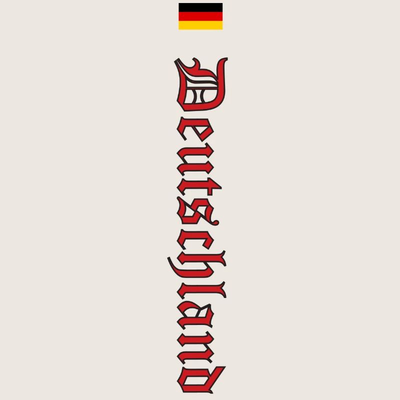 Germany with Old German Script