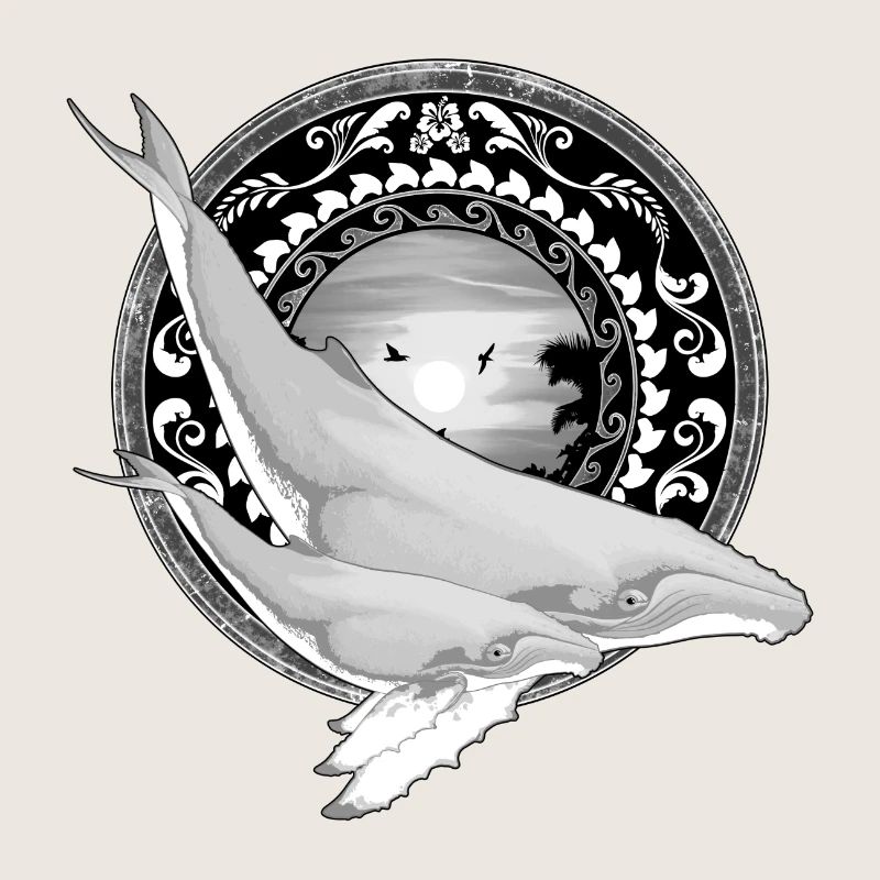 Baleine à bosse hawaïenne