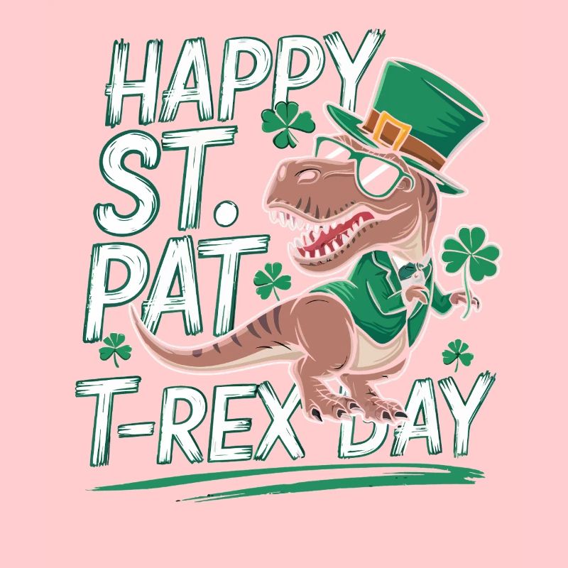 Chapeau de T-Rex de Saint-Patrick