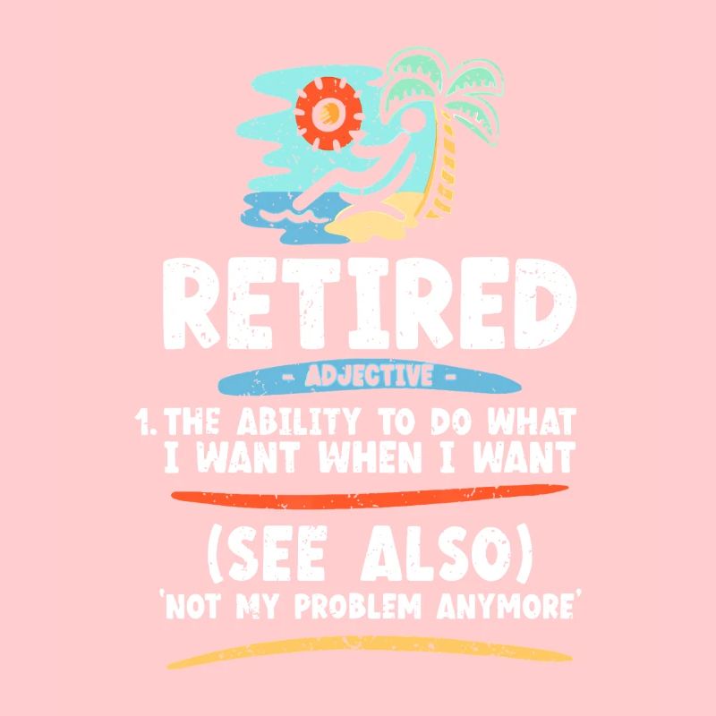 Retired Adjective Island Tee