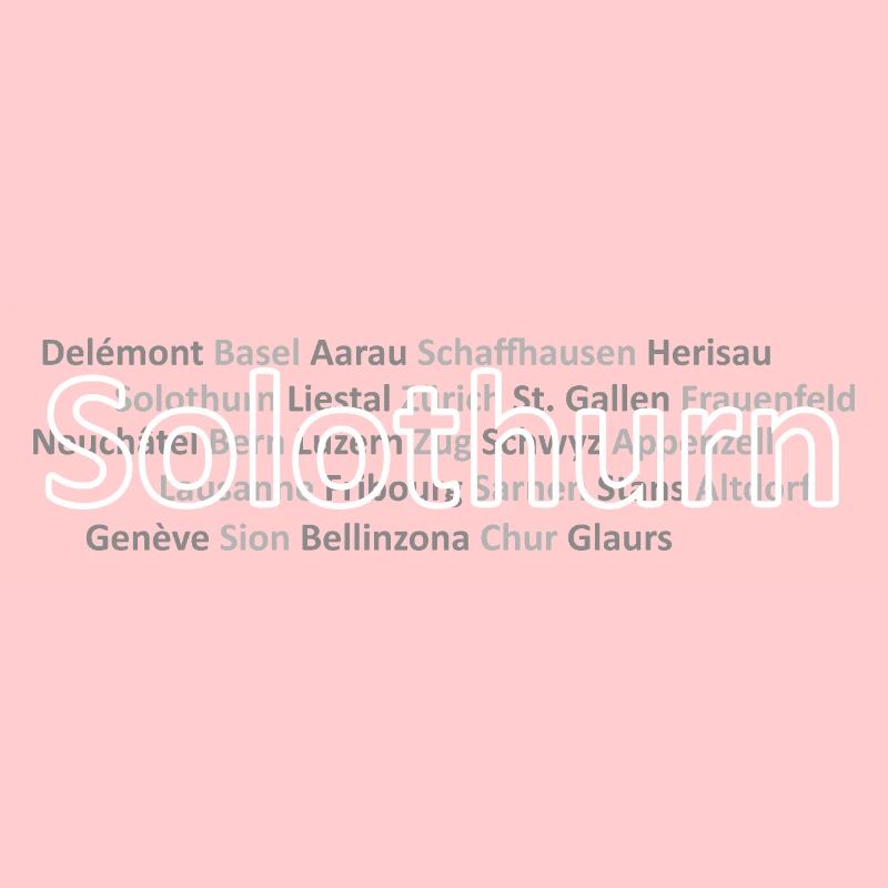 Schweizer Städte Solothurn