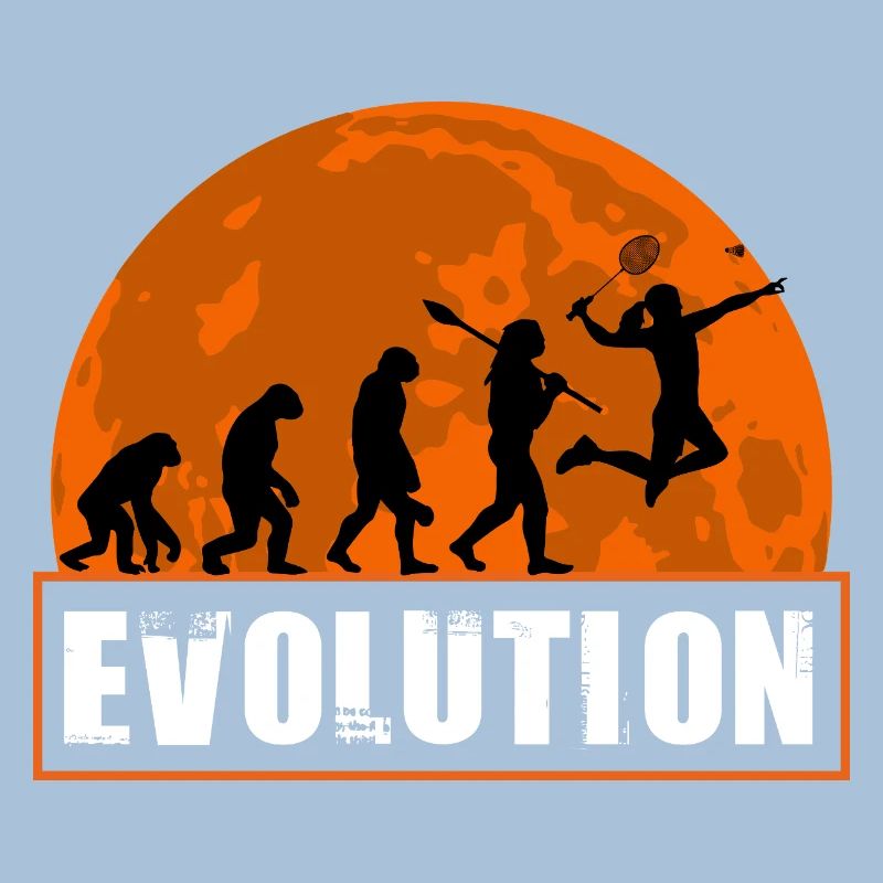 Badminton Evolution Player Smash Schläger Sportkunst