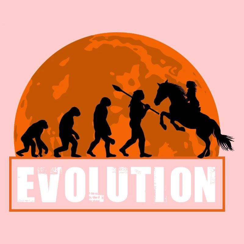 Évolution du jockey de courses de chevaux Cavalier