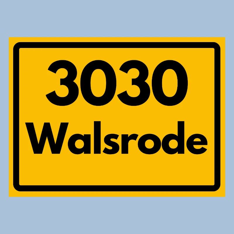OLD POSTCODE POSTCODE RETRO 3030 WALSRODE VOGELW.