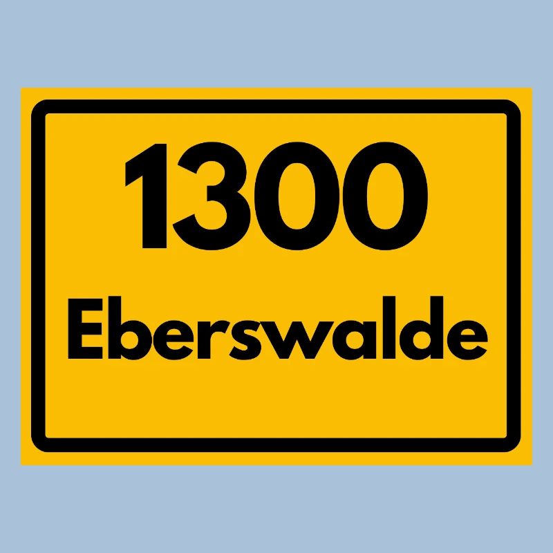 OLD POSTCODE ZIP CODE RETRO 1300 EBERSWALDE HEIMAT