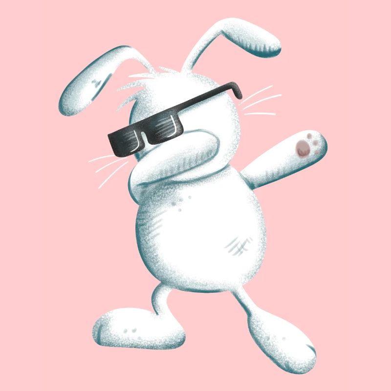 Dab Dance Bunny I Dabbing I Easter Gift
