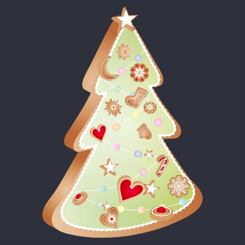 Gingerbread Christmas Tree – Lovingly Decorated