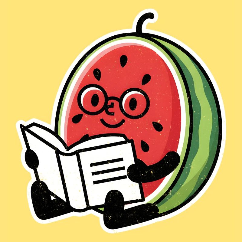 Héros de la lecture de pastèque