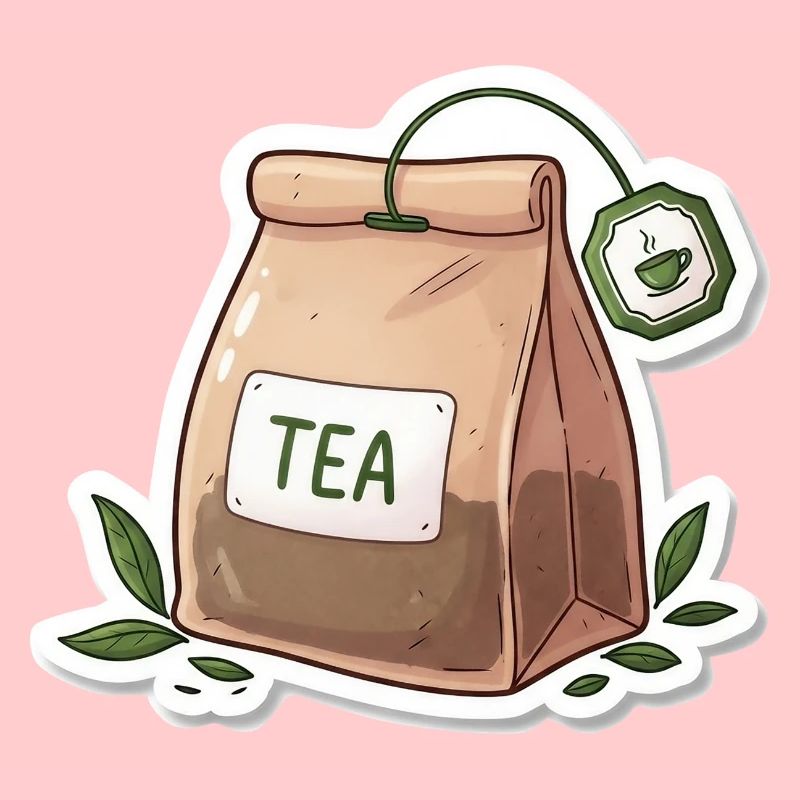 Teebeutel Illustration
