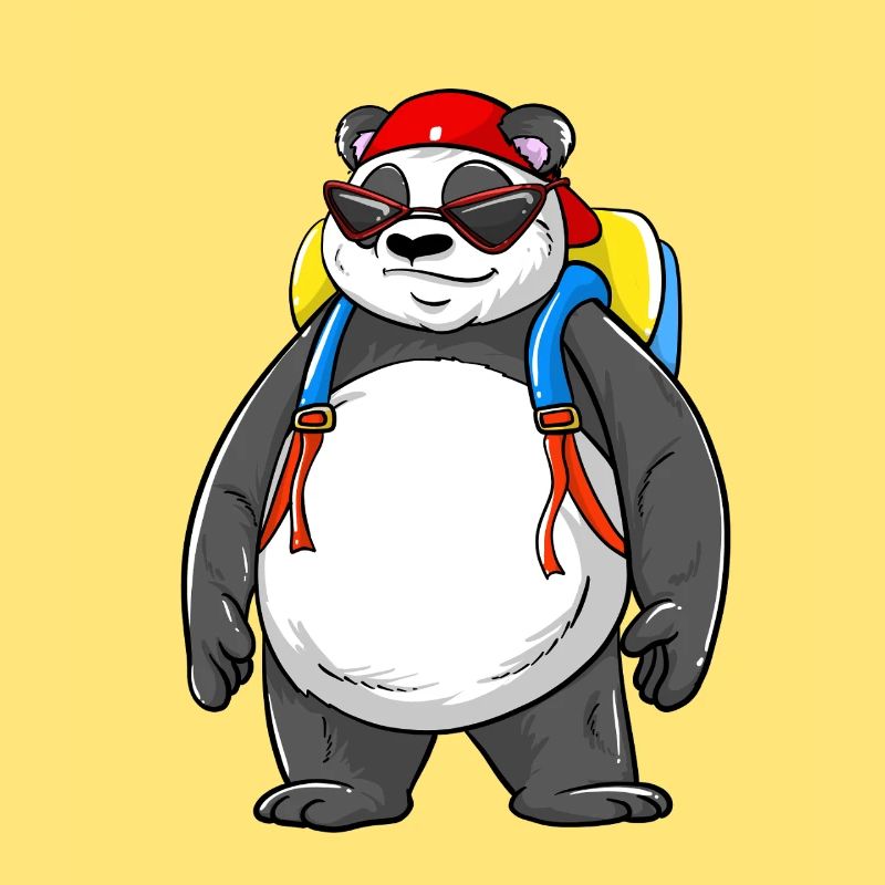 Panda Backpack Ready Back to School 2026 Vibes