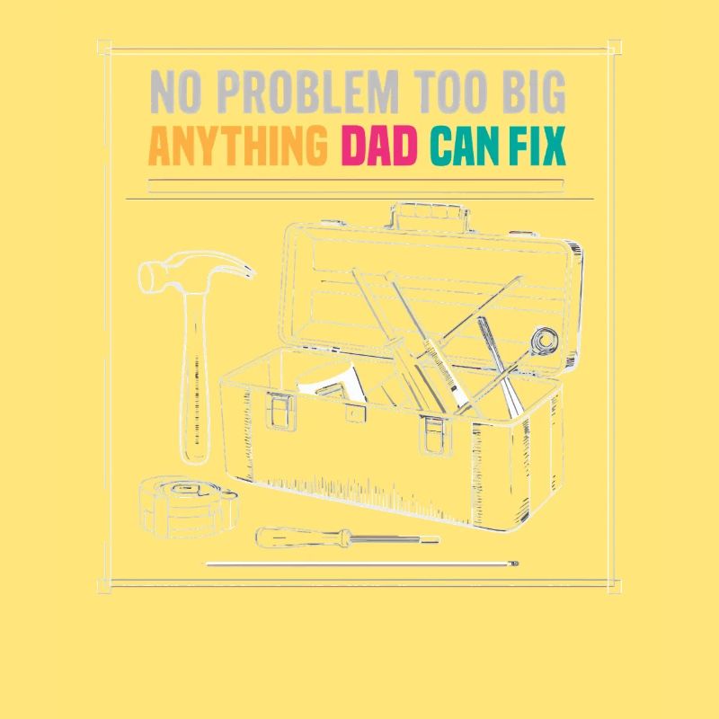 Dad Fix It Toolbox Graphic