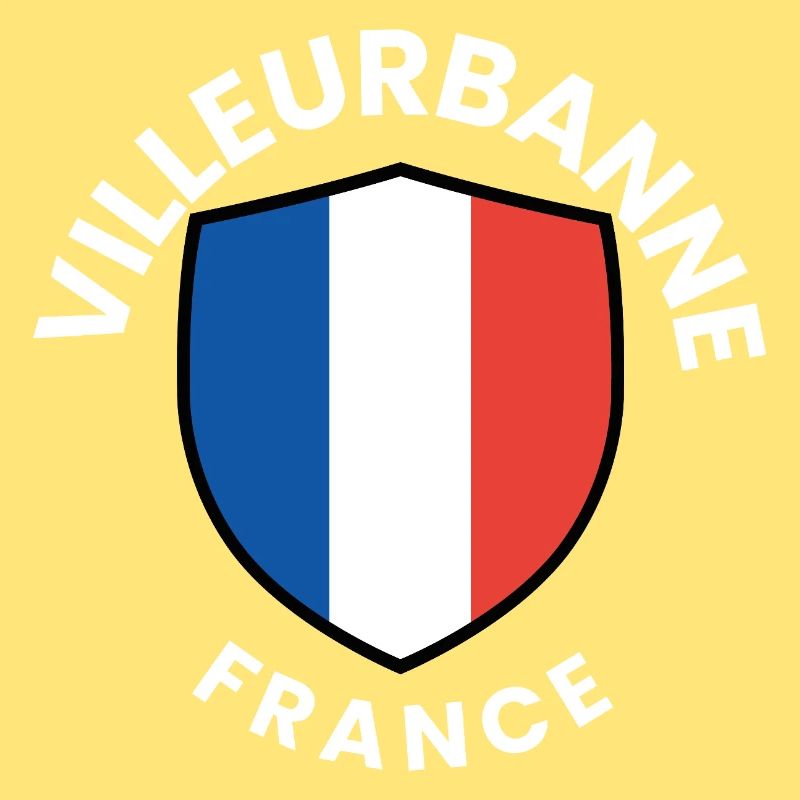 Conception du bouclier du drapeau français
