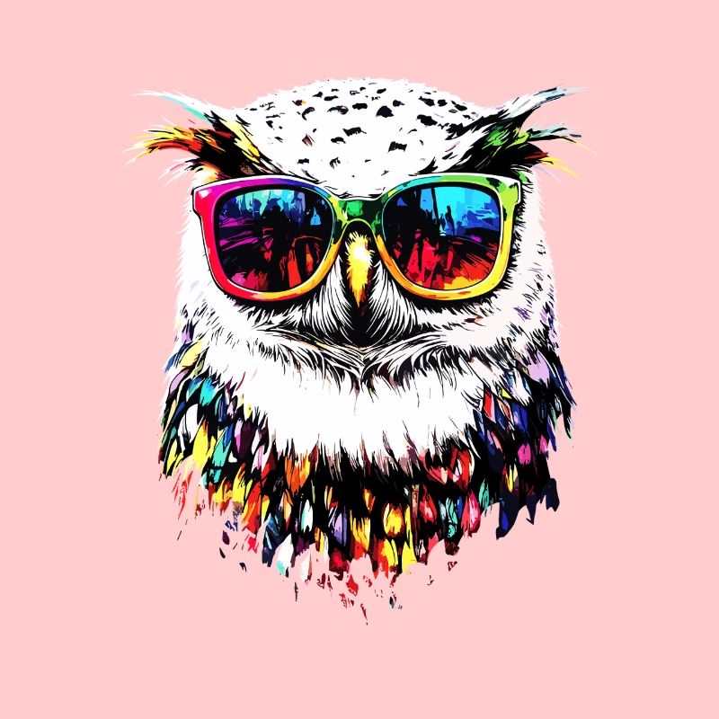 Schneeeule Weiße Eule Kauz Uhu Owl Schnee Eulen