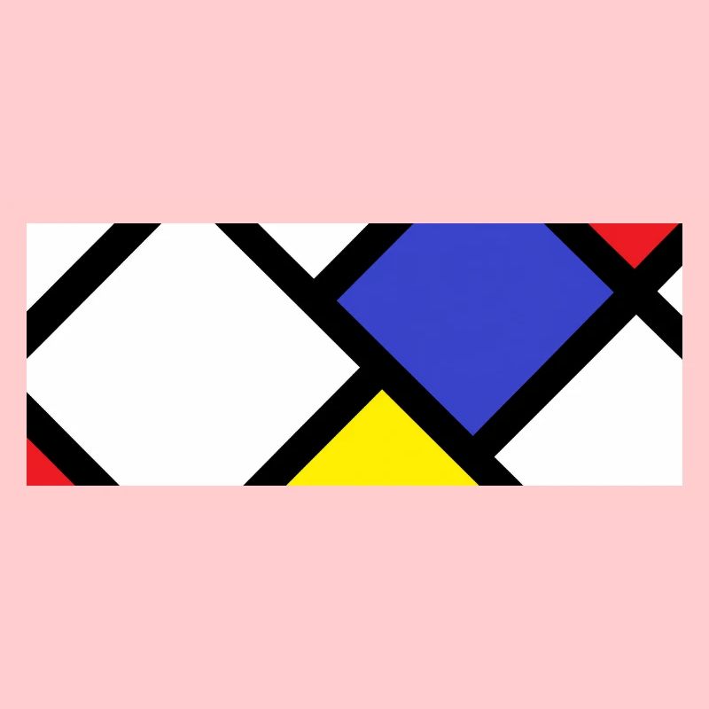 Contre-composition selon « De Stijl »