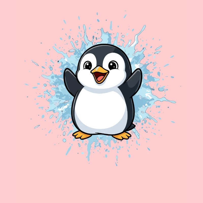 Pingu Splash Blue