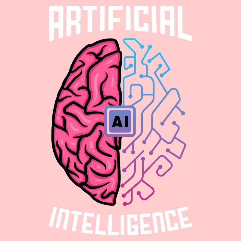 Artificial Intelligence Brain Tech Design