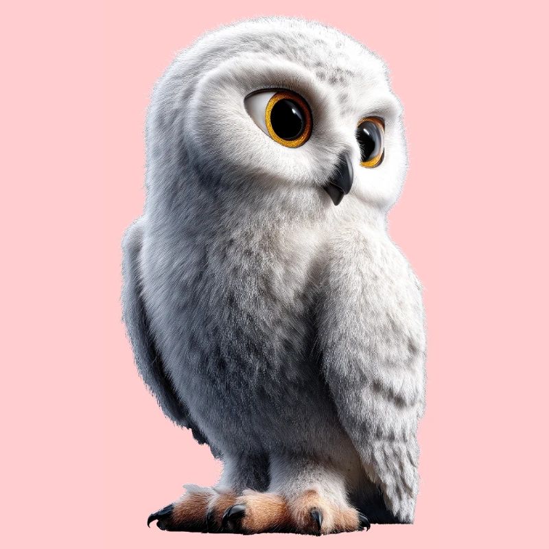 Schneeeule Weiße Eule Kauz Uhu Owl Schnee Eulen
