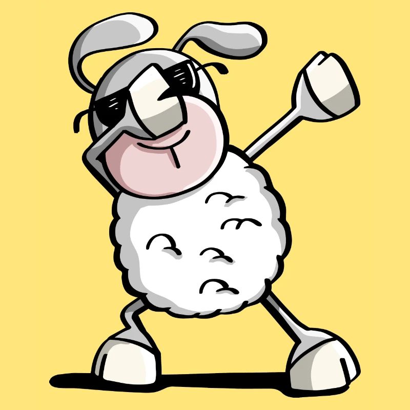 Funny Dab Dance Schaf - Dabbing Schafe - Schäfchen