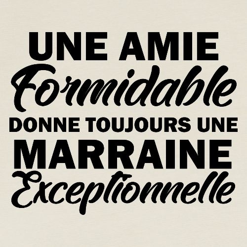 amie formidable donne une marraine exceptionnelle - Body à manches courtes Premium Bébé