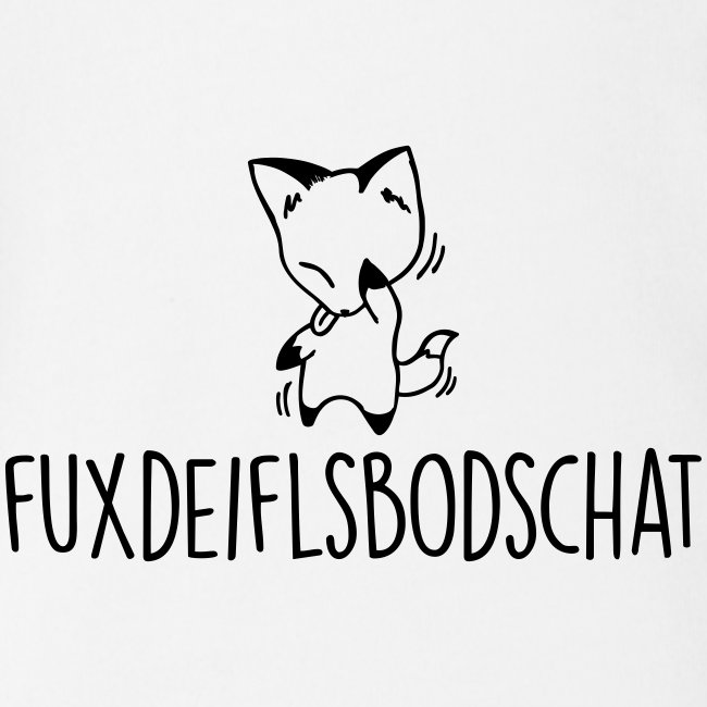 Fuxdeiflsbodschat - Baby Bio-Kurzarm-Body