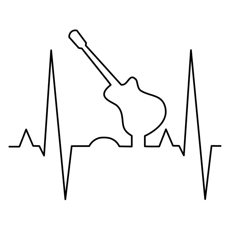 Conception d’impression de guitare