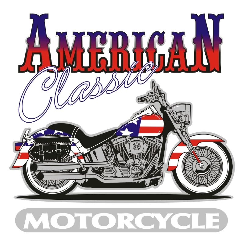 Classic American Motorcycle