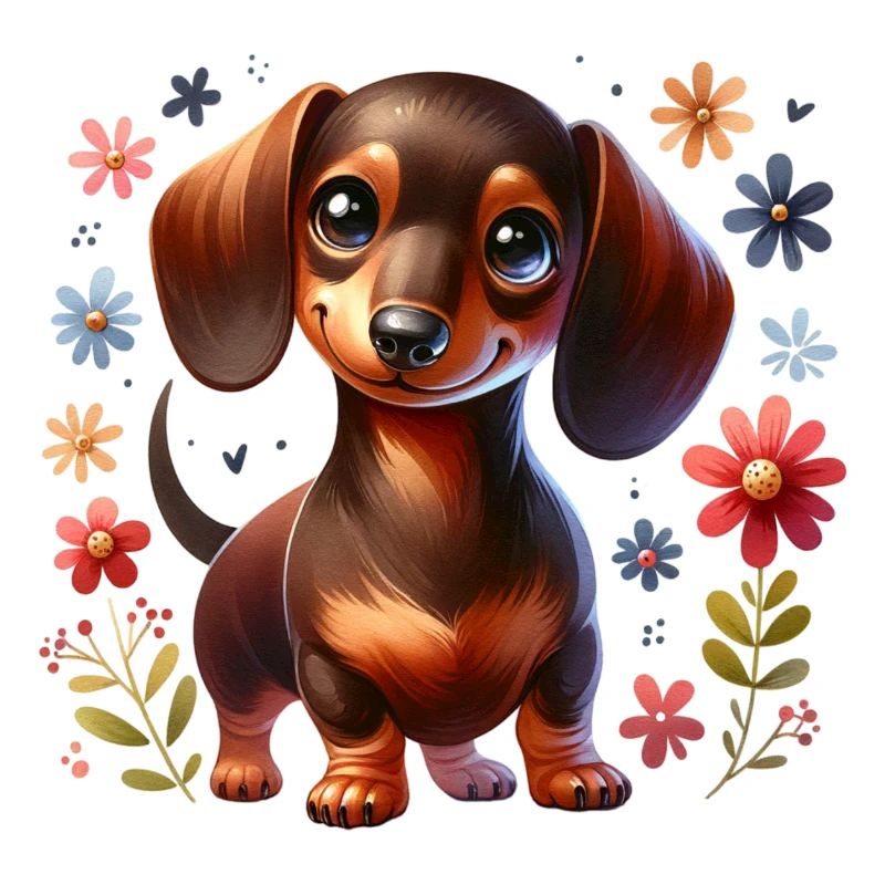 Cute Dachshund Dachshund