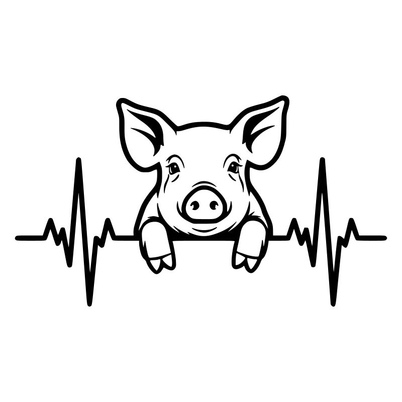 Schwein Herzschlag – Süßes Ferkel