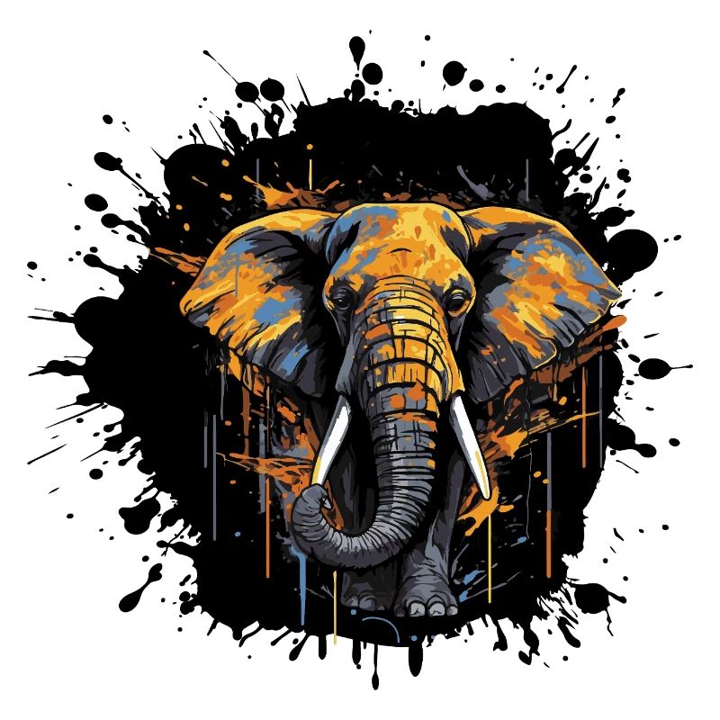 Éclaboussure d’éléphant