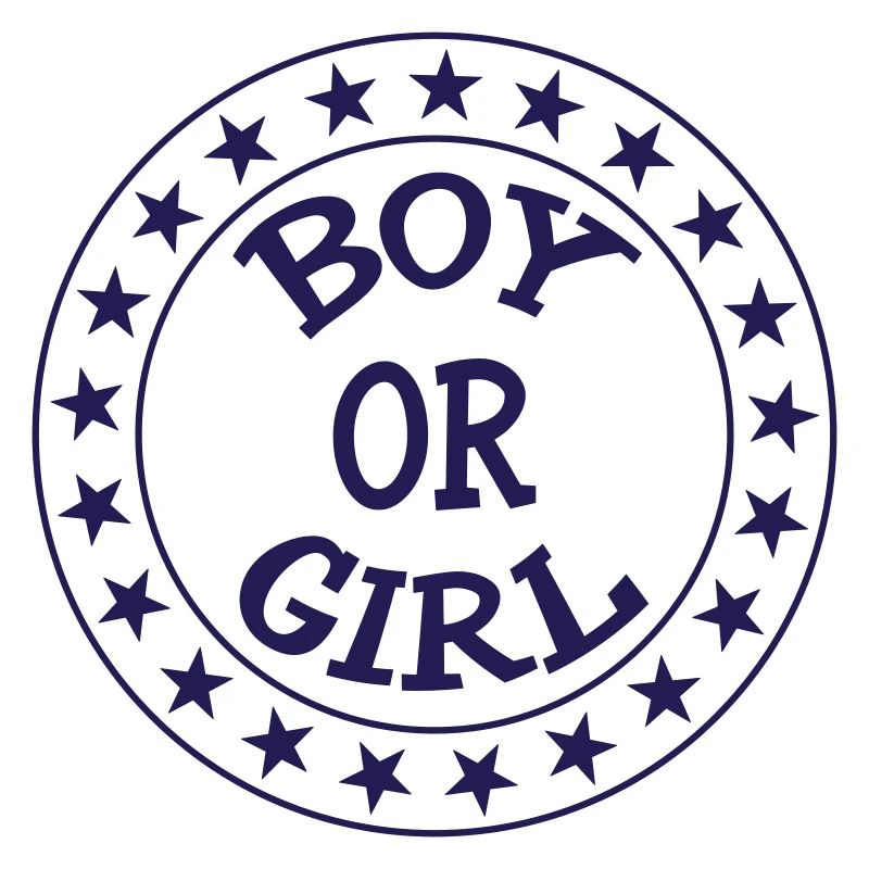 Junge oder Mädchen? Schwangerschaftsgeburt Schwanger